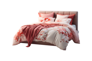 Bed Comforters on transparent background. png