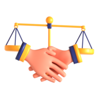 Two hands holding a scale of justice png