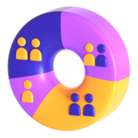 A donut with people on it png