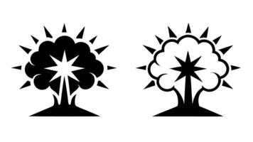 Explosion Icon Set vector