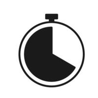 time clock icon suitable for any purposes vector