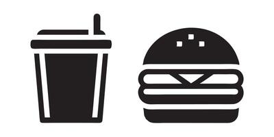 Food and Drink Icon Set vector
