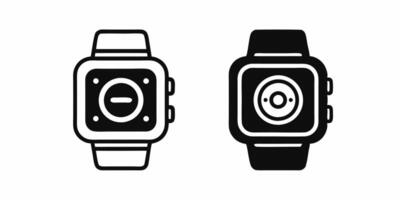 Smartwatch Technology Icons vector
