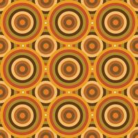 Circles with color palette. Seamless pattern with geometric colored spheres for textile. vector