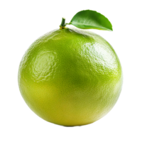 Pomelo Fruit with leaf, isolated on the transparent background png