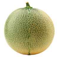 muskmelon fruit, isolated on the transparent background png
