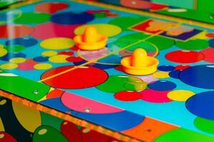 Close Up of a Colorful Board Game photo