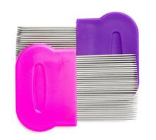 Multiple lice combs with multiple fine teeth for effective lice removal and scalp care photo