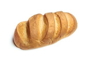 bread isolated on white photo