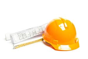 Set of architect tools photo