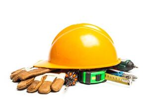Set of architect tools photo
