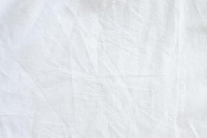 Fabric linen texture. White fabric linen, texture background photo