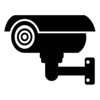 Security Camera Icon for Surveillance and Monitoring vector