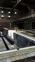 Abandoned Swimming Pool in a Large Building video