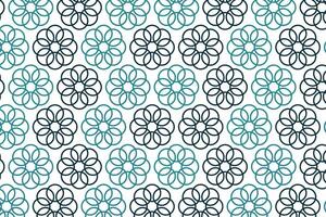Pattern flower design for background and textile vector