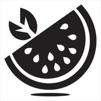 Graphic Icon Design of Watermelon vector