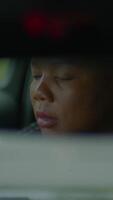 A Serious Focus Capturing Emotion in a Deeply Reflective Moment of Profound Significance video