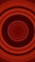 An Abstract Red Circular Pattern Background with vibrant, colorful, and artistic elements video