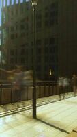 The Blurred Motion of Pedestrians in a Busy Urban Environment Capturing Everyday Life video