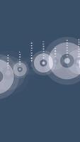 Abstract Circular Design Featuring Soft Gradients Along With Patterned Dots and Elements video