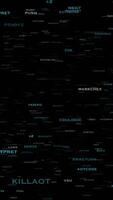 A visually appealing Dynamic Motion Abstract Background featuring Text Elements and visuals video