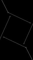 Abstract Geometric Star Shape Design A modern artistic representation of a star shape video