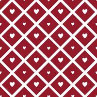 Minimal Geometric Textures. Creative Seamless Patterns Featuring Stylish Hearts and Romantic Shapes vector
