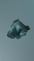 An Abstract Floating Object is presented in a Minimalist Setting that enchants and captivates video