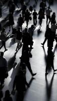 A Dynamic Urban Crowd in Continuous Motion Represents the Essence of City Life and Energy video