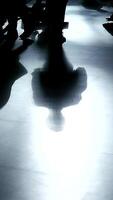 Shadows of Movement An Engaging and Dynamic Dance between Light and Dark Elements video