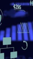 An advanced futuristic data visualization interface featuring a variety of graphs and diagrams video