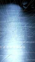 Exploring the Aesthetic and Abstract Data Visualization through the Use of Numbers and Lines video
