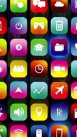 uma colorida coleção do aplicativo ícones arranjado dentro uma rede para vários digital meios de comunicação formulários video