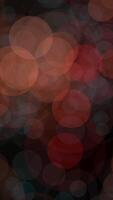 An abstract bokeh light background with soft colors that creates a delightful atmosphere video