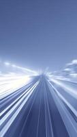 A dynamic and lively night cityscape filled with motion and vibrant lights surrounding it video