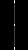 uma minimalista gráfico ilustração apresentando vertical linhas e vários formas e formulários video