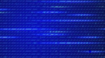 Binary code digital data and technology pattern background vector