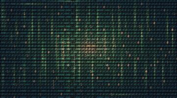 Binary code digital data and technology pattern background vector