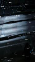 An abstract figure shown through light and shadows, with a data overlay highlighting its uniqueness video