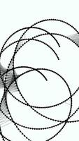 Exploring Abstract Circular Patterns within the Realm of Monochrome Design and Artistry video