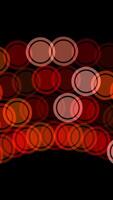 A Set of Abstract Colorful Circular Patterns on a Dark Background, Engaging and Unique video