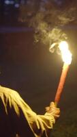An Enchanting and Illuminating Night Scene Featuring Undefined and Abstract Shapes video