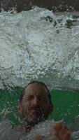 Take a leisurely moment to unwind and relax in the serene, tranquil waters, enjoying peace video