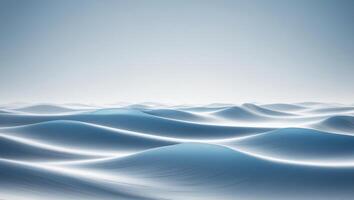 Abstract ocean waves background with blue sky and light photo