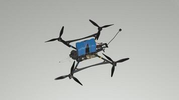 A small drone with propellers on it photo