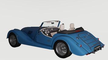 Morgan plus 3d model photo