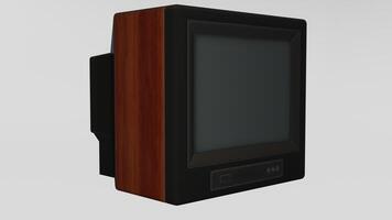 A black and brown electronic device with a screen photo
