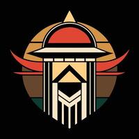The logo for the band is a stylized image of a man with a hat vector