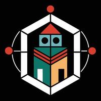The logo for the new york city tech conference vector