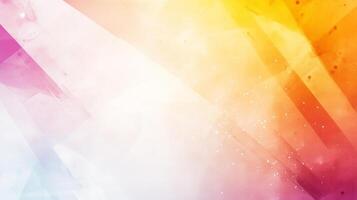 Vibrant abstract background featuring blend of warm and cool colors, with dynamic shapes and soft gradients creating sense of movement and energy. Perfect for creative projects photo